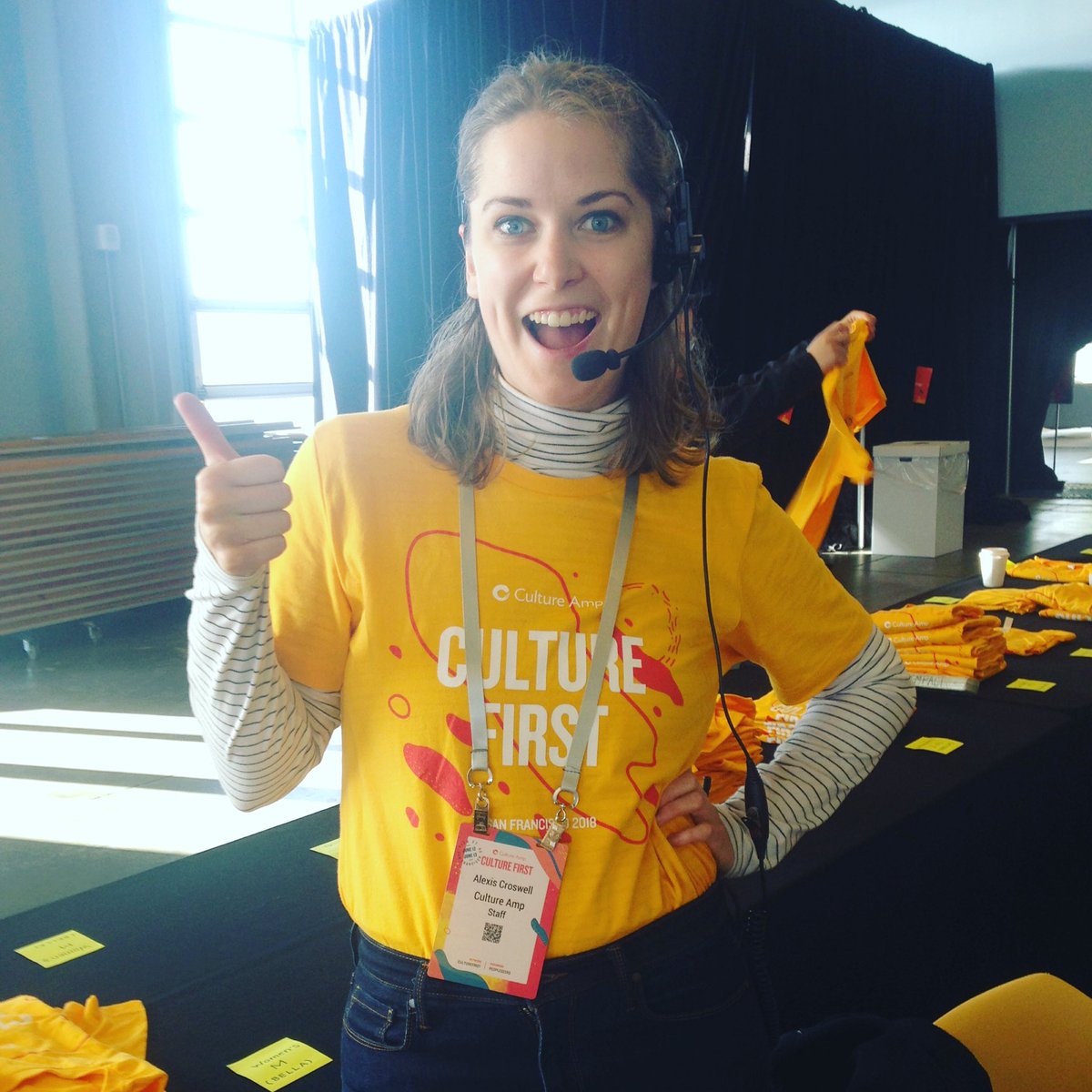 LexingtonCroz's tweet photo. Having a blast at the #culturefirst conference! Come chat about the #peoplegeekly and why you put culture first. I'll be at the newsstand 👍🏼 https://t.co/f0X52o8HRx