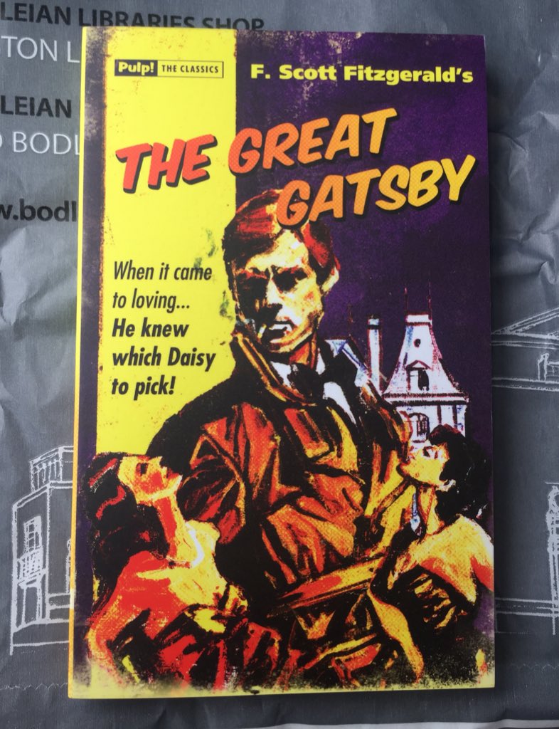 MisraSonali's tweet image. I couldn’t resist.
#Fitzgerald #Gatsby #Bodleian #Weston #library #Oxford #books #reading #amreading @PulpTheClassics