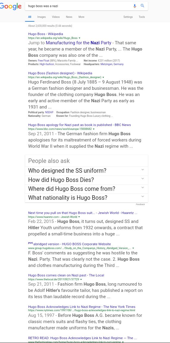hugo boss wiki