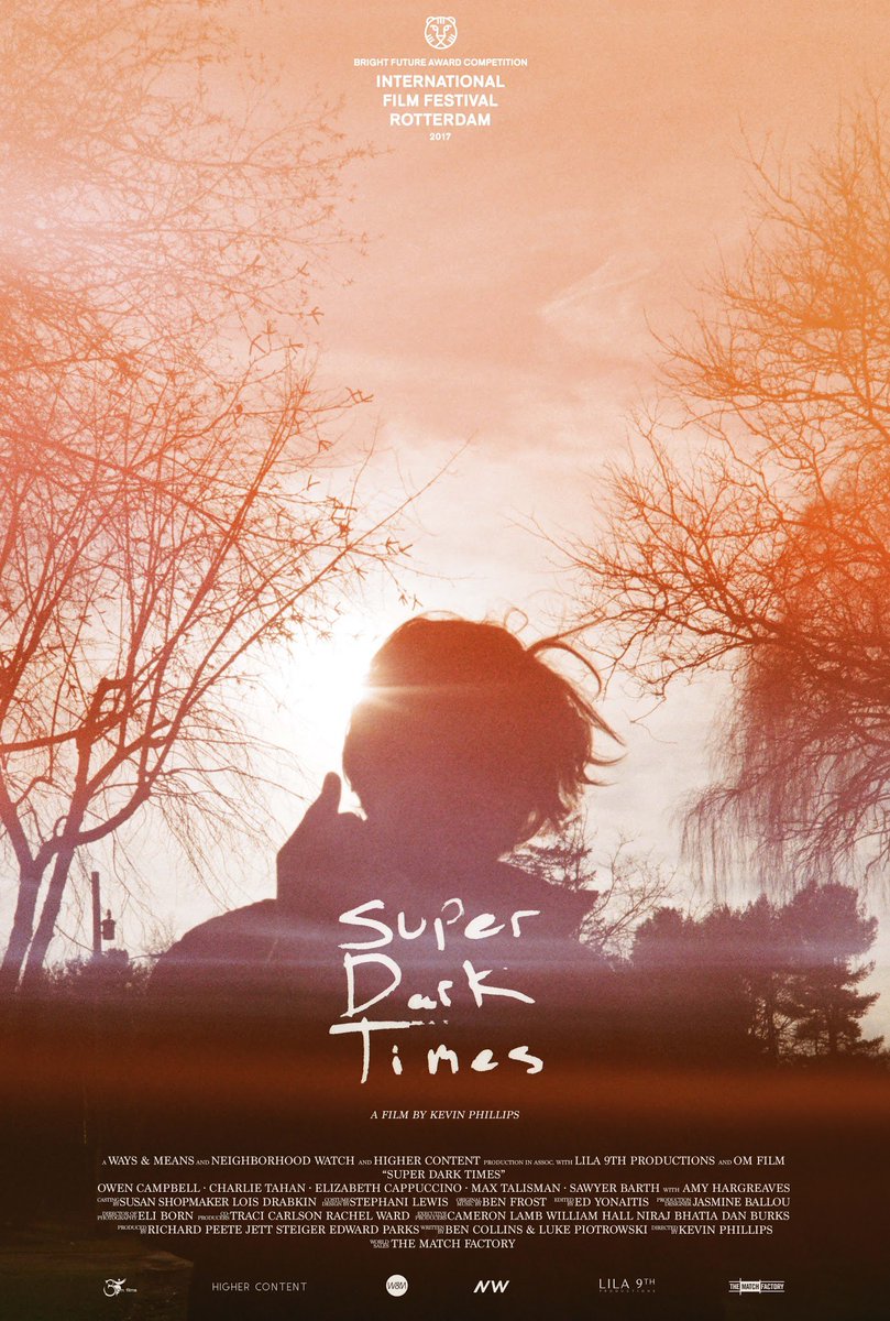 RavenHeartWeb's tweet image. Crítica de #SuperDarkTimes, la historia de una amistad emponzoñada por un sangriento secreto, un viaje de la inocencia a la madurez por la senda más oscura en una película de #KevinPhillips.
comunidadravenheart.blogspot.com/2018/06/super-…