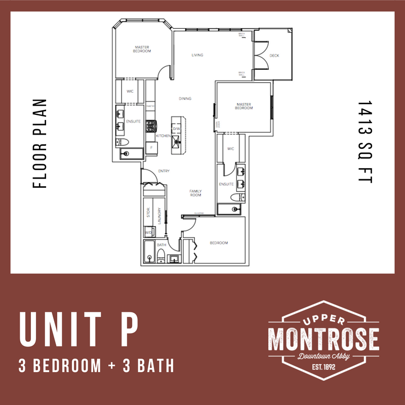 UpperMontrose's tweet photo. Double master bedrooms give everyone their own space! https://t.co/yDaSHzHNyZ