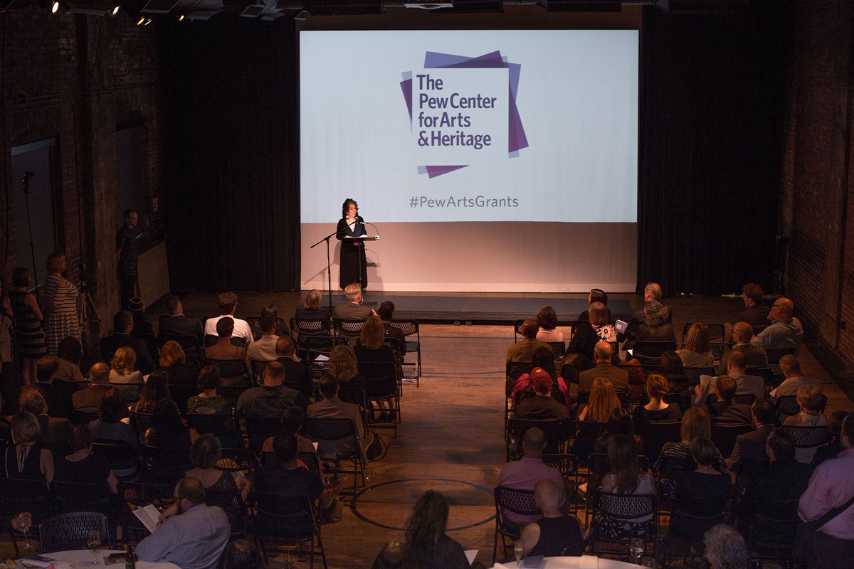 PewCenterArts's tweet image. Stay Tuned: Next Monday 6/18 we’ll announce the 2018 #PewArtsGrants. Watch this feed and follow us on Instagram at @pewcenterarts for live updates starting at 6 pm. #PHLArts #philanthropy #buzzworthy