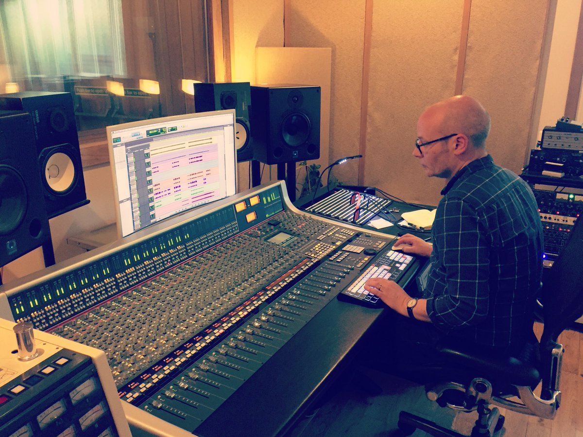 A long time coming since we signed off on the cinematic version a year ago, but mixing and mastering the soundtrack for #annaandtheapocalypse this week. The album heading your way with the movie release end of the year. Here’s our beloved <a href="/chemikaljanitor/">Paul Savage</a> working his magic.