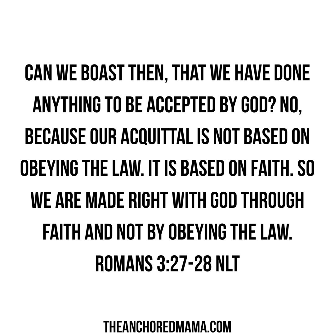 anchored_mama's tweet photo. Sometimes, we rely on following "rules" to save us &amp; not our relationship with God &amp; belief that Jesus Christ died for our sins. On the contrary, the good deeds and rule following will flow from our love for &amp; relationship with God. #verseoftheday #Christianmom #Christianblog https://t.co/kNosPoNlUi