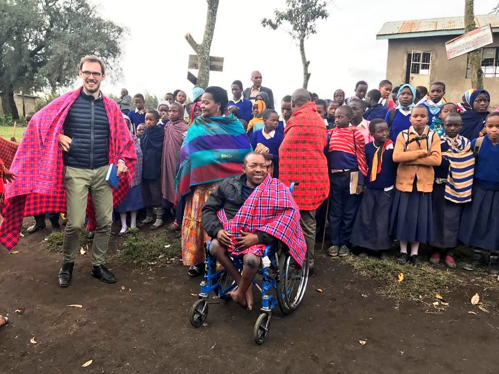 FCSTZ's tweet photo. Students of Engalaoni Primary School who are among beneficiaries of Centre for Women, Children and Youth Development together with #SwissDevelopmentCooperation and @FCSTZ staff and Board Member Mr. Fredrick Msigallah https://t.co/PmkJ5lrdhP