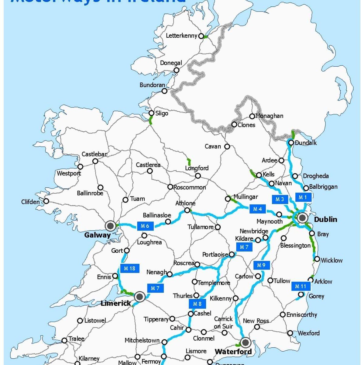 What S On Letterkenny Maps Of Ireland Highlighting The Train Network Motorway Network Hsc Centres Of Excellence And Most Recently Funding For People With Disabilities Sadly All Very Consistent For Us