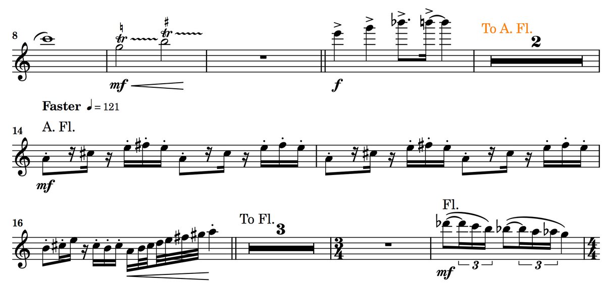 robertpuff's tweet photo. To create #Woodwind & #Brass instrument doubles in #Dorico: In #SetupMode, drag the instruments you want to the desired Player. In #WriteMode, enter the content for specific instrument doubles from Galley View of the score or part; @doricoofficial will automatically do the rest. https://t.co/XAYGJooG09
