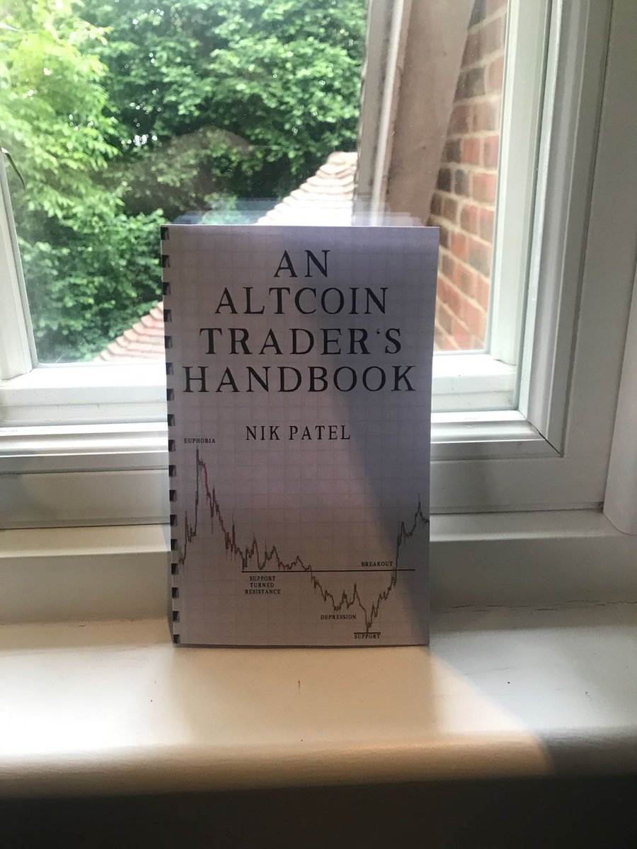 CryptoCred's tweet photo. Just got my copy of "An Altcoin Trader's Handbook" by @cointradernik!

I look forward to reading it, and strongly recommend you guys &amp; gals get a copy given Nik's experience in these markets.

📚 https://t.co/3ACKZVLnMf