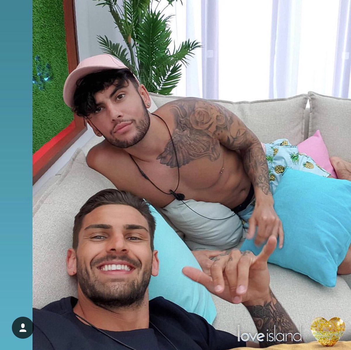 Gutted Niall Left the villa 😫😤 Adam and Niall we’re getting to be good friends 🌴🌴 #LoveIsland <a href="/LoveIsland/">Love Island</a> @itv2  Watch tonight’s series to find out more on why Niall left ☀️