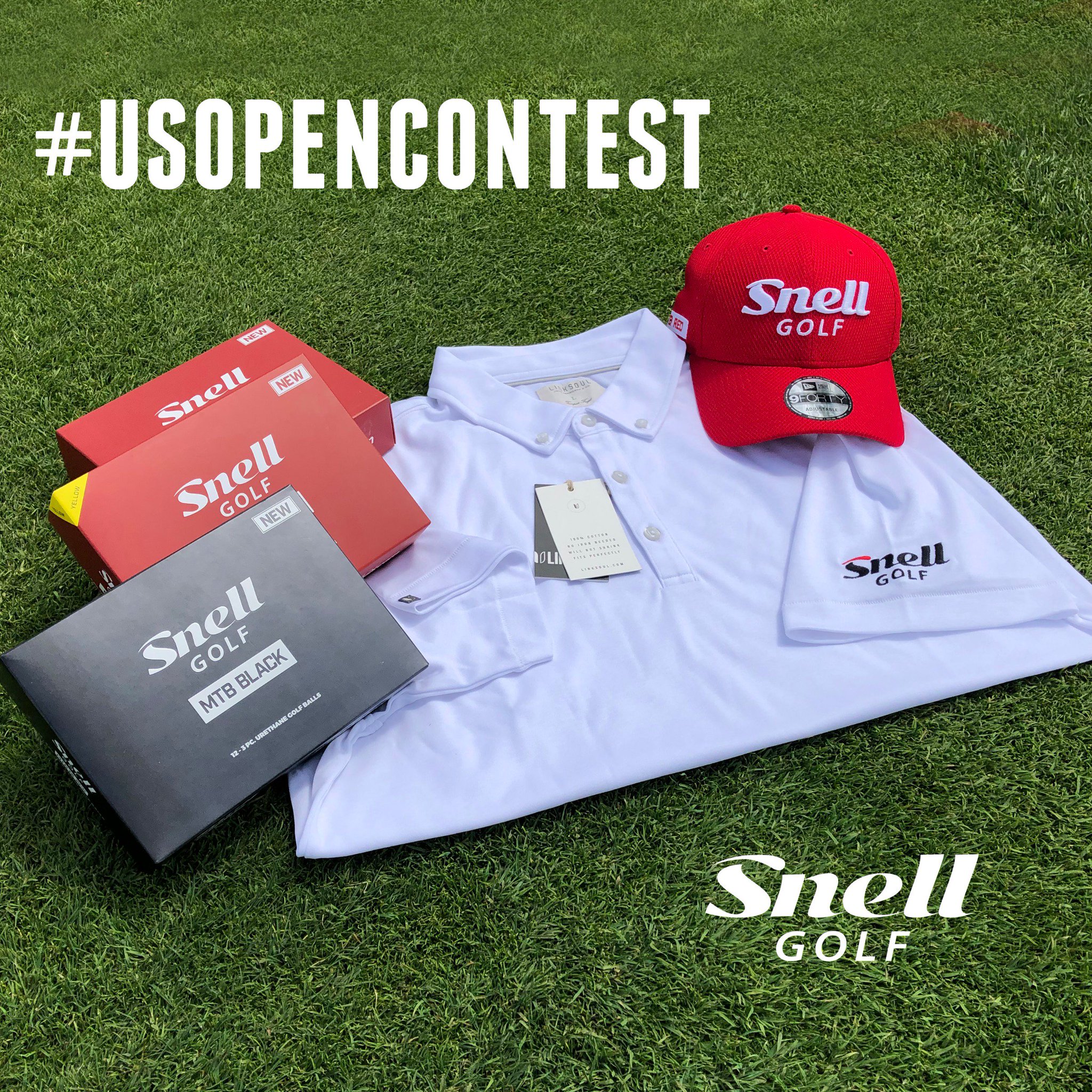 snell golf hat