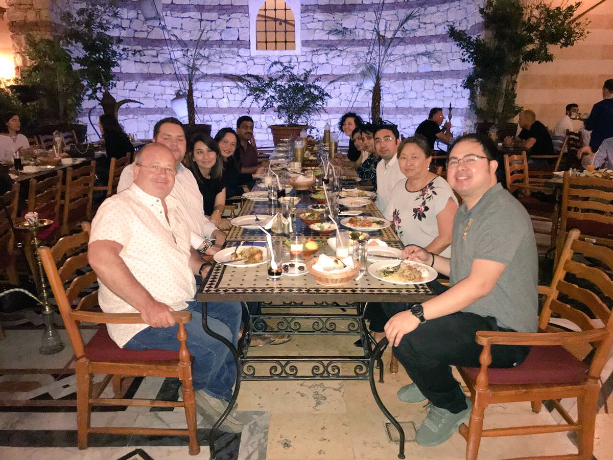RabiaDany's tweet photo. Had a fab time at the Iftar gathering of the MEP Team-Dubai !!! #meetandgreetoutsideoffice #TeamBuilding  @ArcadisinME https://t.co/g81yNhzWXj