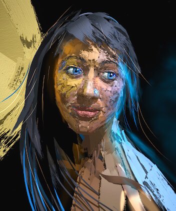 A really quick #VR portrait study. <a href="/tiltbrush/">Tilt Brush</a> <a href="/VRScout/">VRScout</a> @TheWaveVR @thenawlz poly.google.com/view/0ZVhFKl3O…