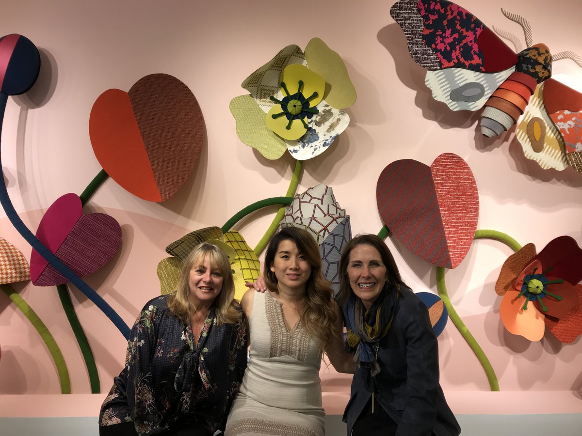 HartmanDG's tweet photo. We are quite the fan of this @Knoll_Inc textile display here at NeoCon Shows in Chicago! #interiordesign #NeoCon #Chicago #hdgteam https://t.co/sM3D1zLIsx