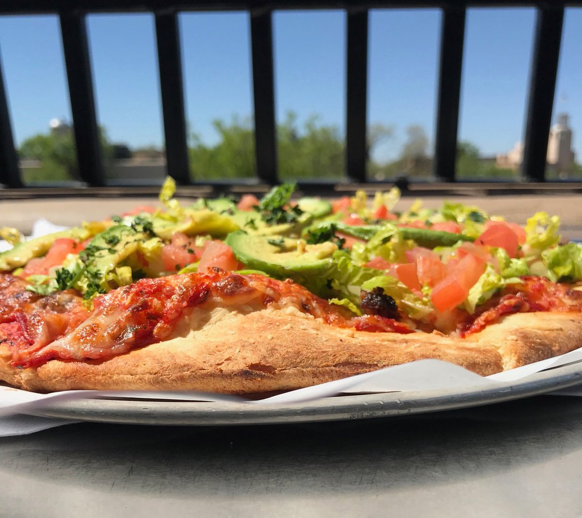 Have you tried one of our NEW LUNCH COMBOS?!? Get in here and enjoy a slice and salad or 1/2 pasta and a salad for only $10! The perfect lunching combo. 

#rooftopizza #lunchalfresco #lunchcombos #santafe #howtosantafe #simplysantafe #alfrescodining #patiodining #summerinsantafe
