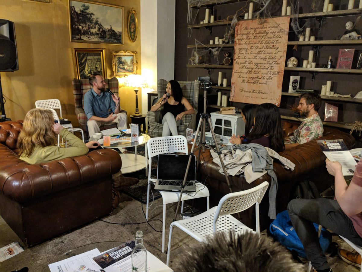 WeAreCATORI's tweet photo. Fantastic first session, hearing how Sacha got to where she is today. Next session Q&amp;A... If you have any questions you want to ask Sacha, Tweet us @EntrepreneursFG and #Ent4Good

#Profitwithpurpose #entrepreneurlifestyle #positive #positivemindset #businessowner https://t.co/NWftDw8DQ7