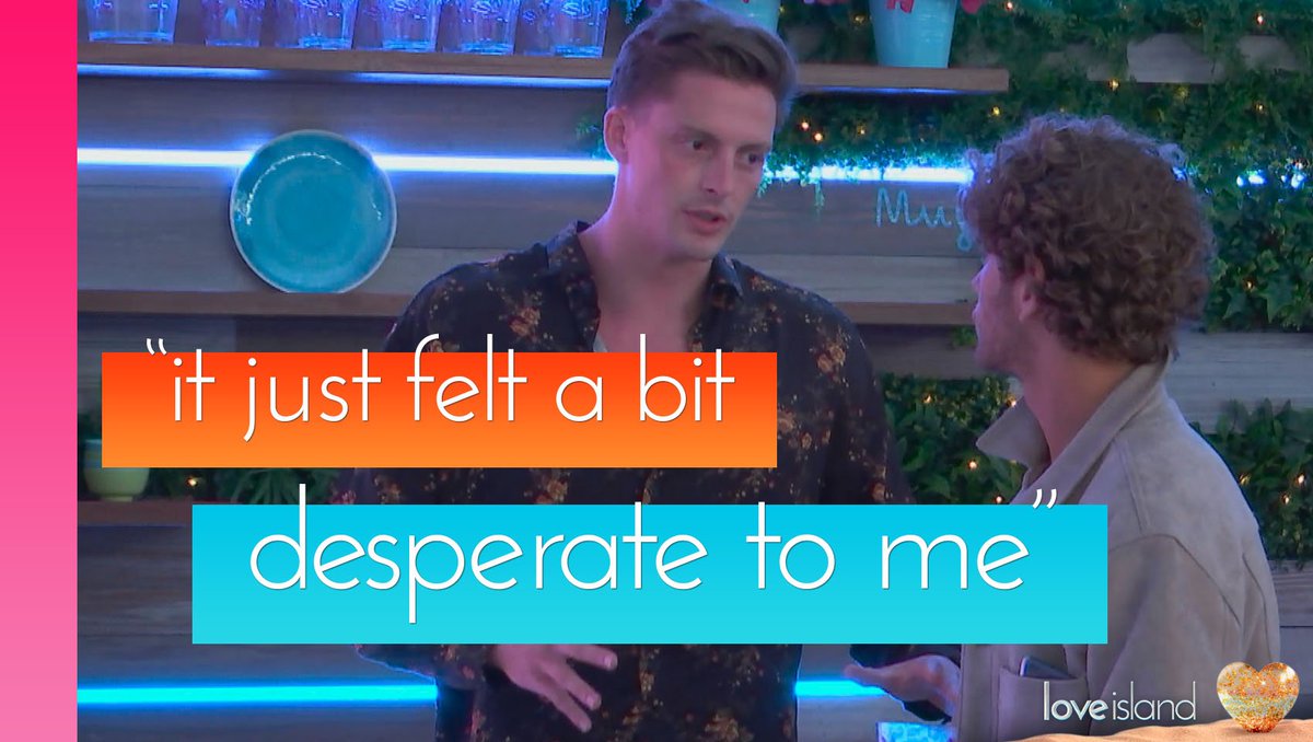 Someone had to say it... 🤷 #LoveIsland
