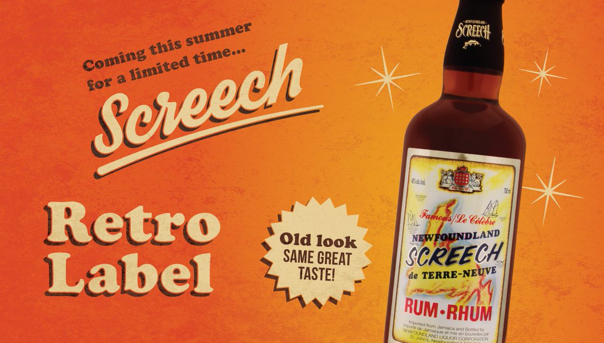 Nlc Liquor Store On Twitter If Dad Likes Screech This Would Make A Great Father S Day Gift Screech Retro Label Available For A Limited Time Only Https T Co Fztewj2gvr