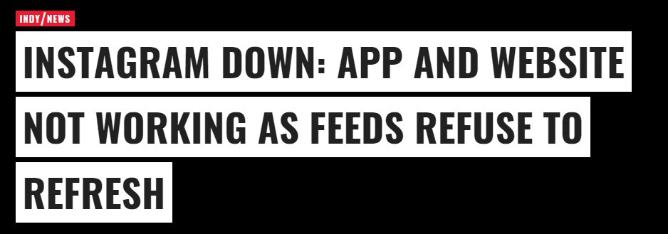 Instagram on Twitter: "We're aware that some users are having trouble