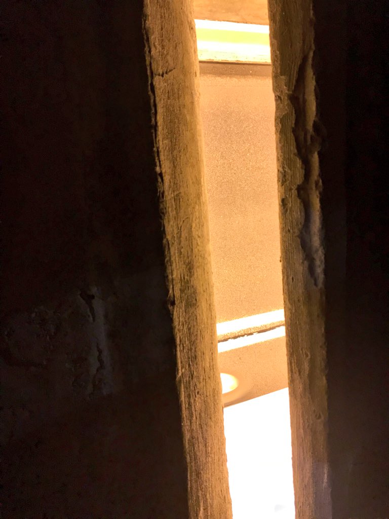 swoodall20's tweet photo. On the ceiling of the Blue Mountain tunnel...hearing the trucks driving below https://t.co/KaRZ61IBY5