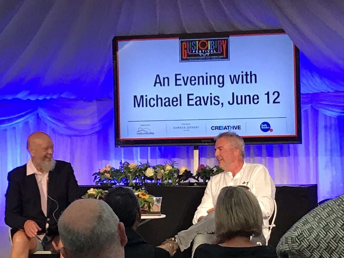 Glastonbury legend Michael Eavis shares stories of festivals, farmings and social housing. Building 53 houses to rent for working people by the end of 2018 <a href="/CreativeBath/">Creative Bath</a>