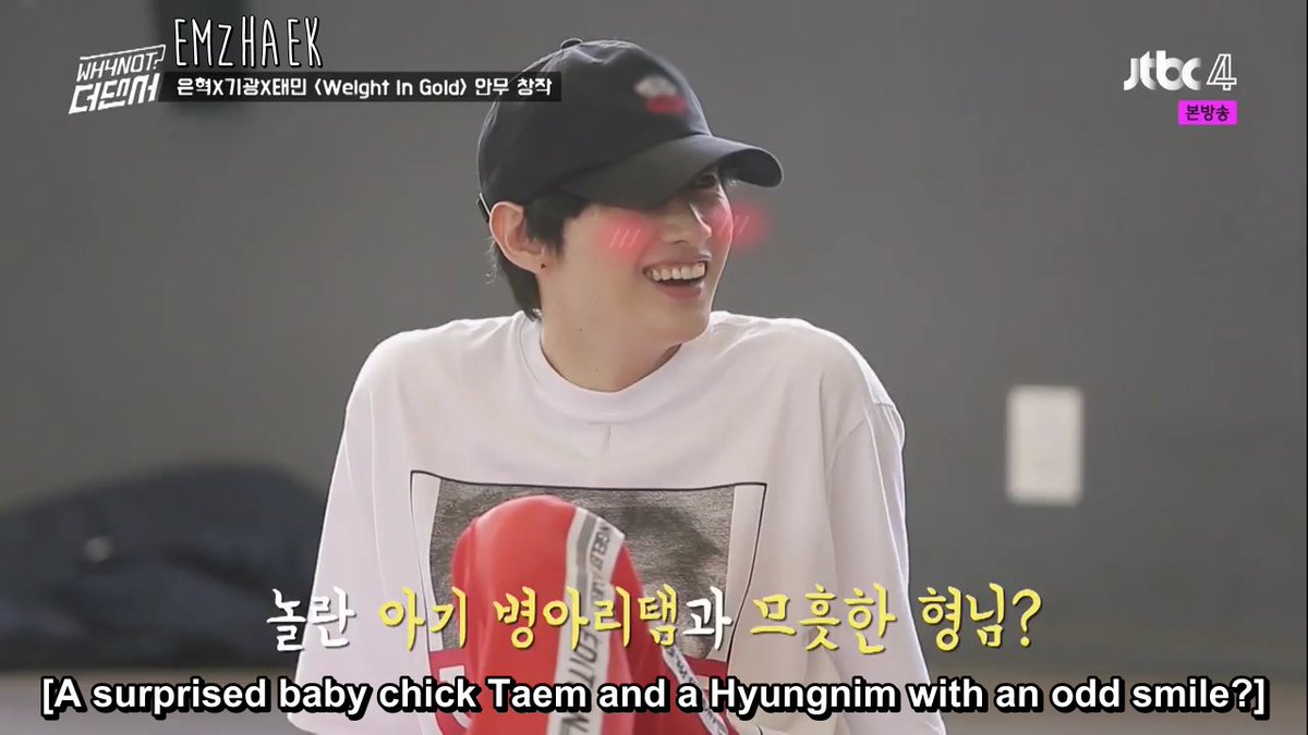 emzhaek's tweet photo. [ENG SUBS] 180609 Why Not The Dancer Ep SIX - Super Junior's Eunhyuk, Highlight's Gikwang, SHINee's Taemin &amp; NCT's Jisung

Openload: https://t.co/oAv3dhAJuM
Rapidvideo: https://t.co/KiUJknG1P8
MEGA: https://t.co/LMoPqaPdJN https://t.co/8HAxf6Tz51