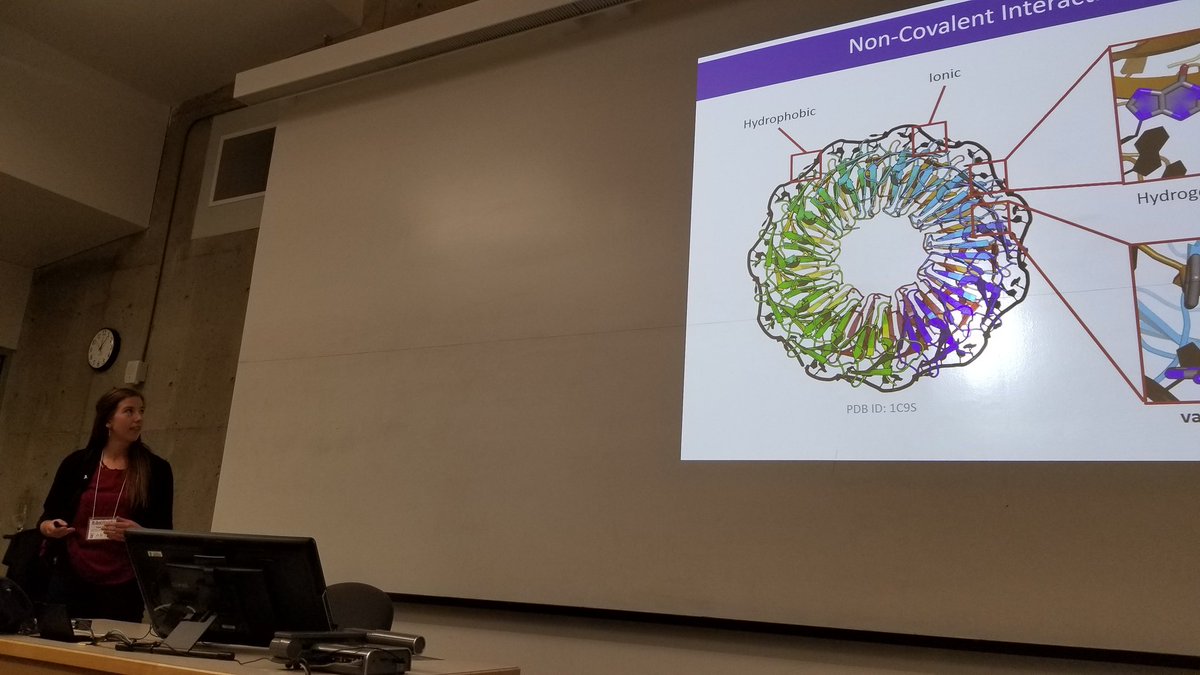 RiboWest's tweet image. Katie Wilson from Stacey #Wetmore_lab discusses application of #ComputationalTools in understanding #RNA_Protein_Interactions at #RiboWest2018 #RNA #Research #Training #Conference @arrti_rna @uLethbridge @UofLArtsci