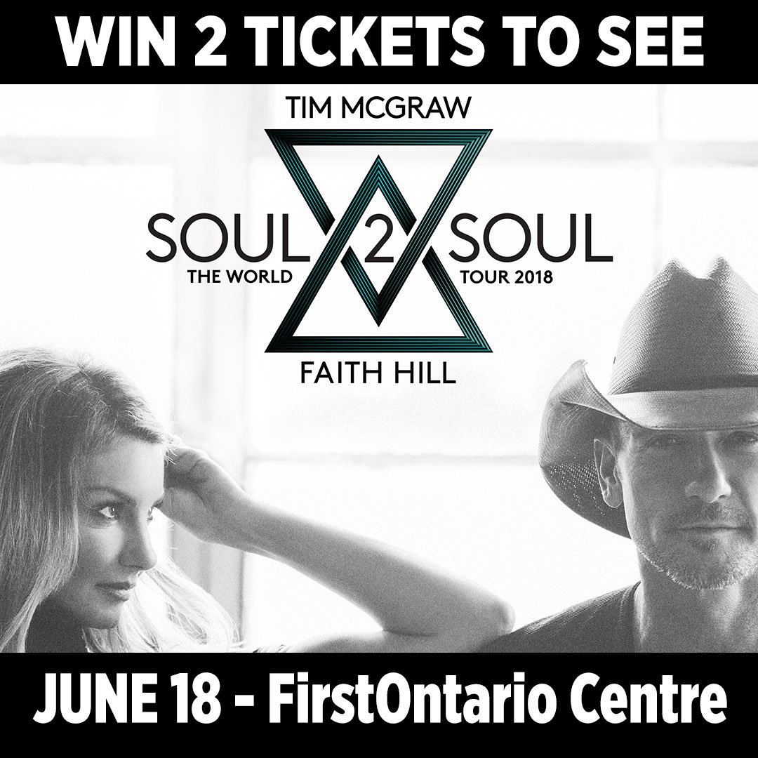 BulldogsOHL's tweet image. Bulldogs Fans! We've got 3 pairs of tickets to Tim McGraw and Faith Hill to give away courtesy of @TweetTheCore! 

Reply and Retweet for your chance to win!