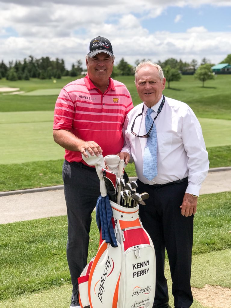 Honored to be representing the legend @jacknicklaus. I am blessed to have such great partners. Thank you to everyone at #GoldenBear, @WheelsUp & @Paylocity. Looking forward to a great @usopengolf week! #sponsored