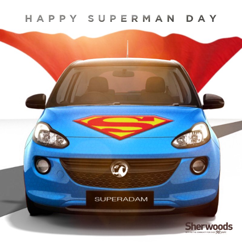 VauxhallADAMFan's tweet photo. #FBF #FlashbackFriday... Earlier this week we celebrated Superman Day in #VauxhallADAM style! https://t.co/EYDNFDvjp0
