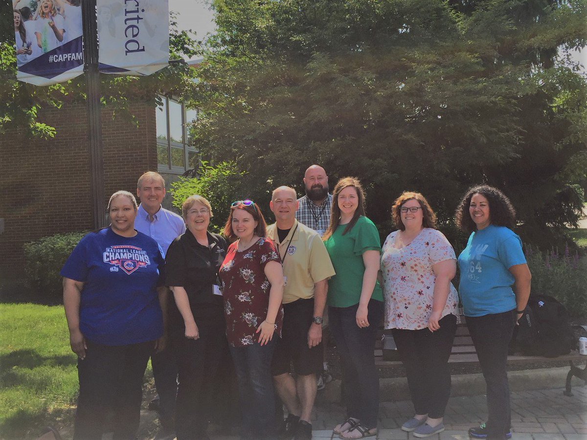 HigherEdDave's tweet photo. One final picture of our @MASFAAweb 2018 Summer Institute Faculty. Thank you to everyone for your service. You are what makes @MAFSAAweb great! #MASFAASI2018 @Axe_von_Gimli @heyitsaesh @ValMeyers2 @FAAKeriGilbert @nicole__trice @jayme_jarrett @mrjessecap https://t.co/rJDnOWSjCO
