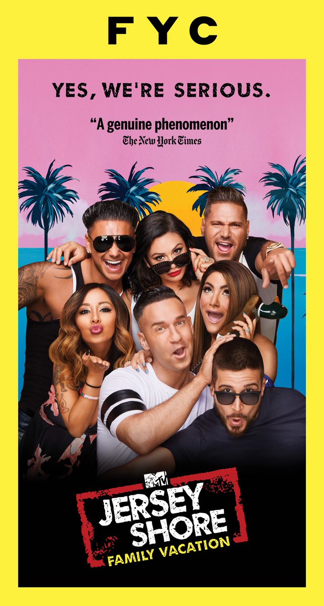 DeenaNicoleMTV's tweet photo. Emmy voting has begun!!! #jerseyshorefyc vote for Outstanding Casting For A Reality Program and Outstanding Unstructured Reality Program! #EmmyforJSFamilyVacation retweet if you want us nominated!!! #wishusluck https://t.co/6vHxLnfUjb