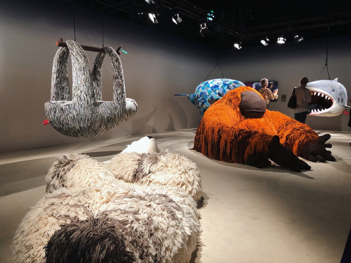 MGMArtCulture's tweet image. South African Artist #PorkyHefer shifts to eco-friendly materials in his series, ‘ENDANGERED.’ #ArtTransforms #ArtBasel