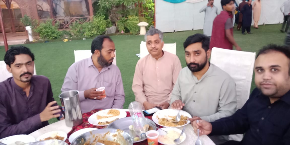 ShokatAbbasiPPP's tweet photo. Attended iftar party given by #IrfanGulMagsi ticket holder #NA227 with @LiaquatShahani_ general sec culture wing sindh @AR_FND @ImrankzPPP and others at magsi house Hyderabad, where a large number of party workers &amp; ticket holder #PS66 @AajizDhamrah were also present. https://t.co/zAH4EcCINi