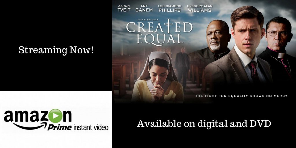 CreatedEqual1's tweet photo. Hey, do you have Amazon Prime? You can stream Created Equal for FREE now! https://t.co/xwt2VaXuRo https://t.co/HLIJtl2Cld