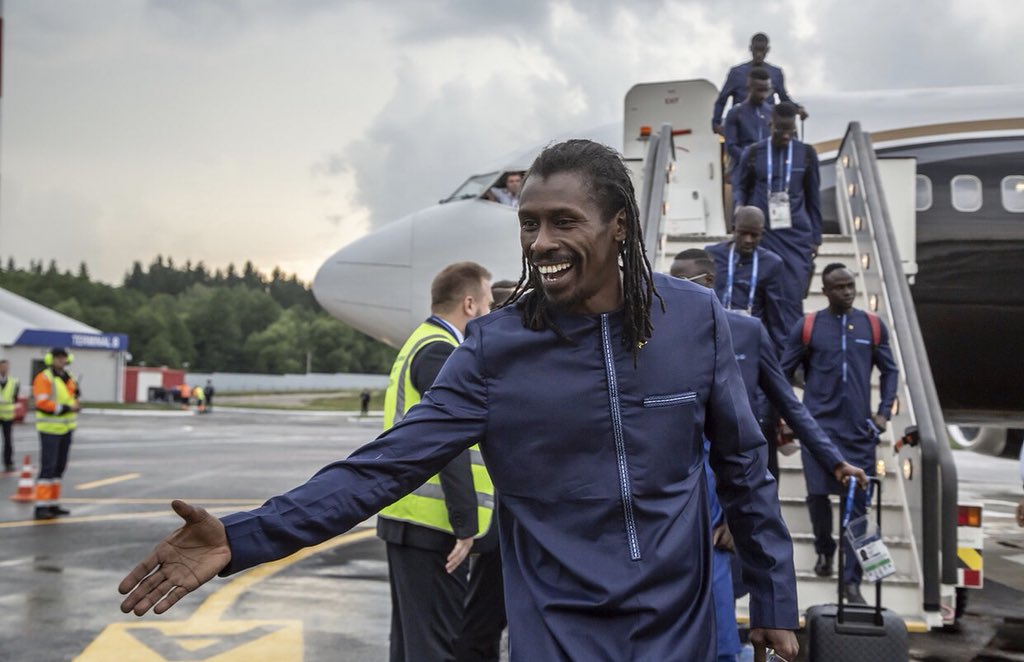 GALERI FOTO - Keren, Senegal Tiba di Rusia dengan Nuansa Islami - 2