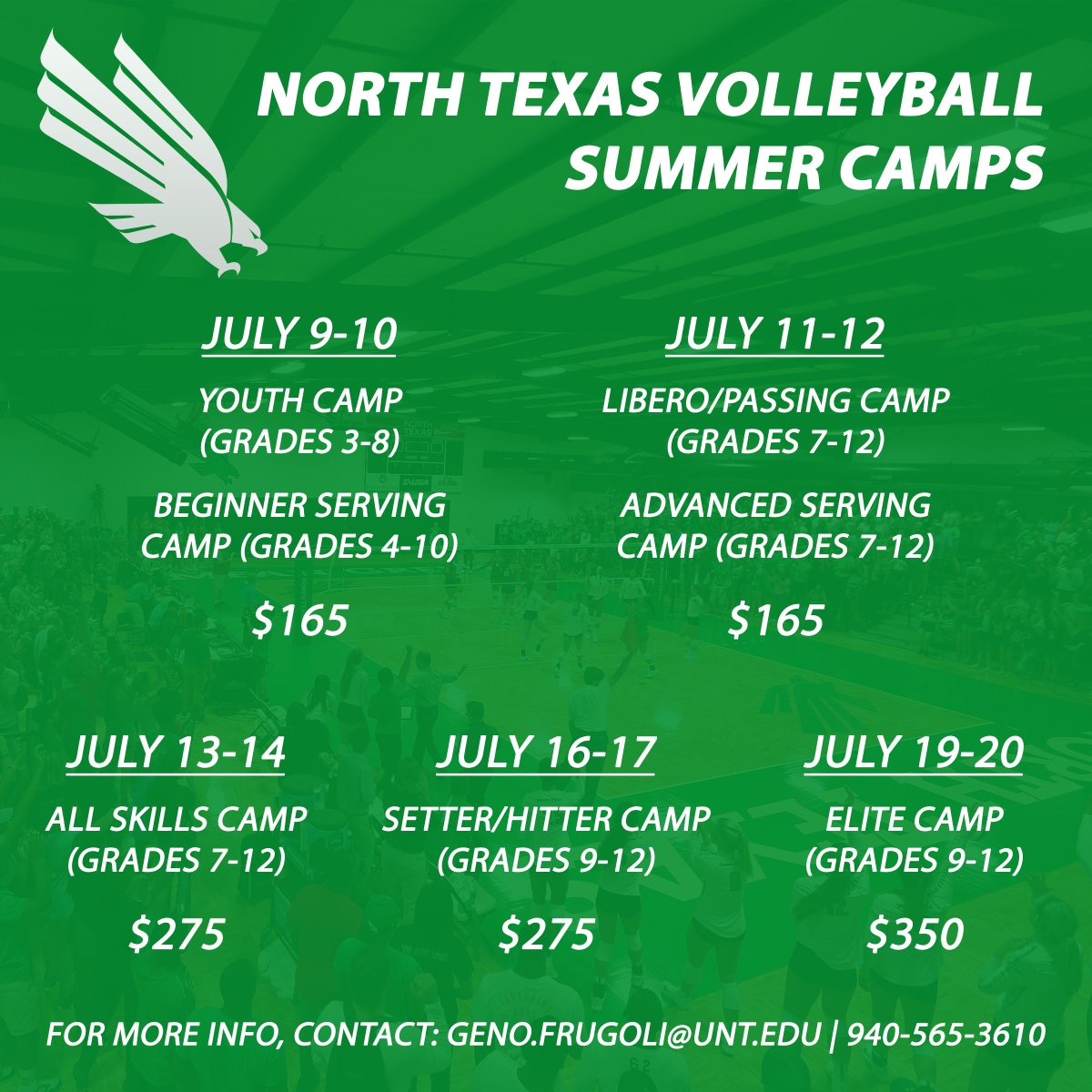UNT Volleyball tweet media