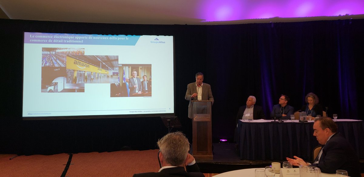 Jean-François Grenier, dir. principal, recherches marketing, Groupe Altus: Comment les nouvelles tendances du dvt commercial influencent les pôles logistiques au Québec #industriel #DevEcon #urbqc <a href="/PALMEAsso/">Association PALME</a> <a href="/LGPStrategies/">LGP</a>