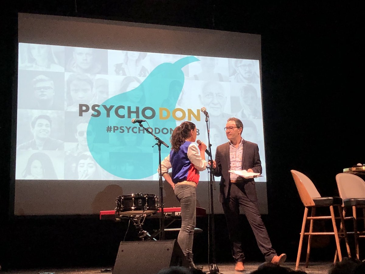 En direct #Psychodon2018 @OliviaRuiz marraine de la soirée ensemble contre les maladies psychiques