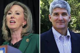SebGorka's tweet photo. Don’t re-elect Barbara Comstock to VA CD10.

She led the #NEVERTRUMPER effort 2 deny @realDonaldTrump the GOP nomination. She is rated ‘F’ by ALL major Conservative organizers. She is a RINO.

If you haven’t voted yet today, please go now and take another voter. Choose @shakhill. https://t.co/mVzE2CjXnT