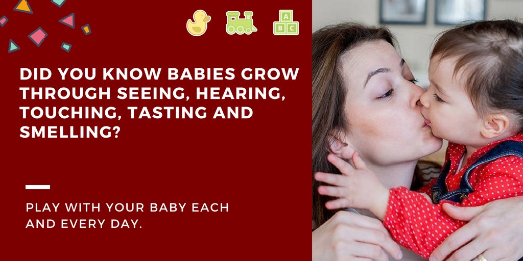 NiagaraParents's tweet photo. Playing with your infant is important for their development. Learn more at https://t.co/UCgdRDce2b 
#NiagaraParents #babies #health https://t.co/nh9X6vyDxS