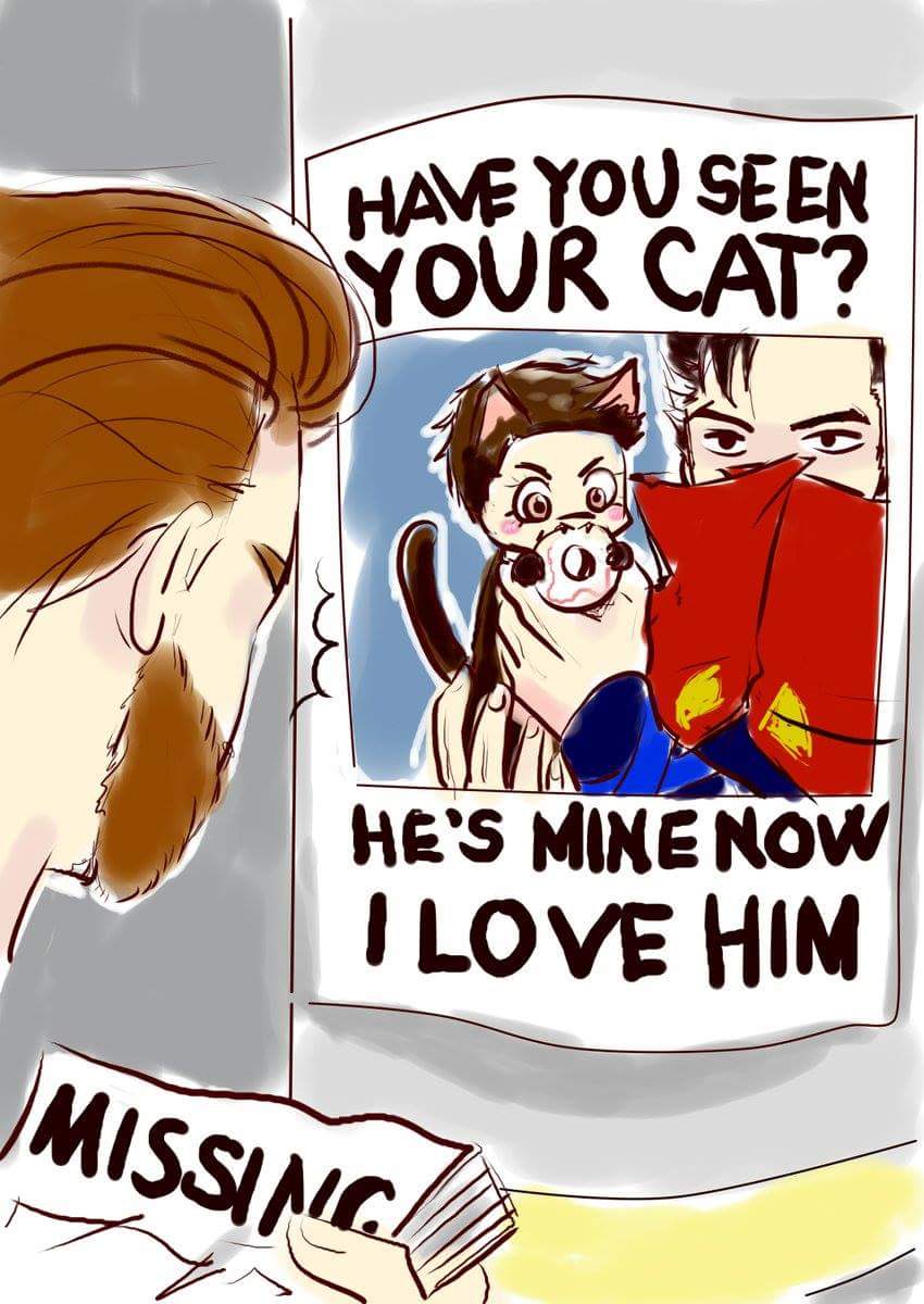 yaoijocker's tweet photo. Jajajaja Levi siempre al trote con Strange πal capibarbas locas le emperriemputa esto πππ
#catTony #michi #DrStrange #barbaslocas https://t.co/n2agP84x1M