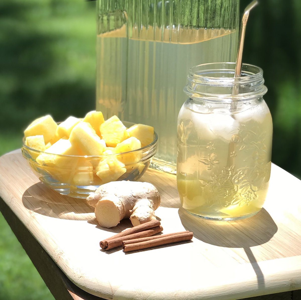 Hungry Harvest On Twitter The Sun Is Shining Both Outside And Inside This Delicious Glass Of Zero Waste Goodness Thanks To Our Friends Food52 For The Pineapple Cinnamon Ginger Iced Tea