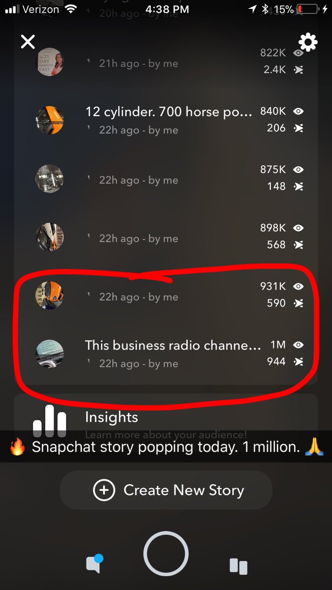 Story views snapchat 10 Snapchat