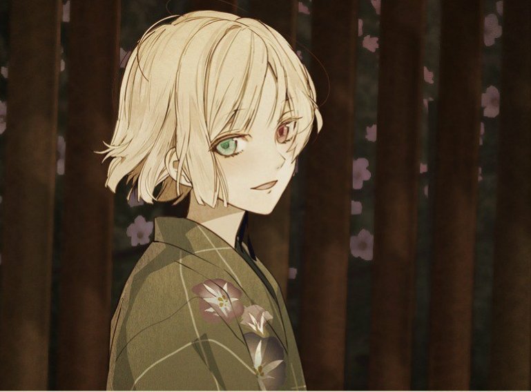 金髪ボブ美少年