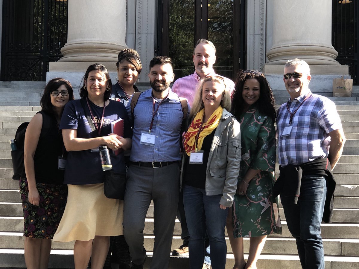 CWATSONHARRIS's tweet photo. Exploring the complexity of Turn Around School Leadership with educators across the globe, and some close to home. @hgse https://t.co/fF94efZW94