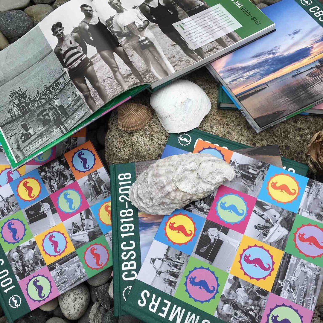 swimCBSC's tweet image. 100 Summers book available for pick up or purchase Saturday at Clubhouse. Cash/cheque only. #cbsc100summers