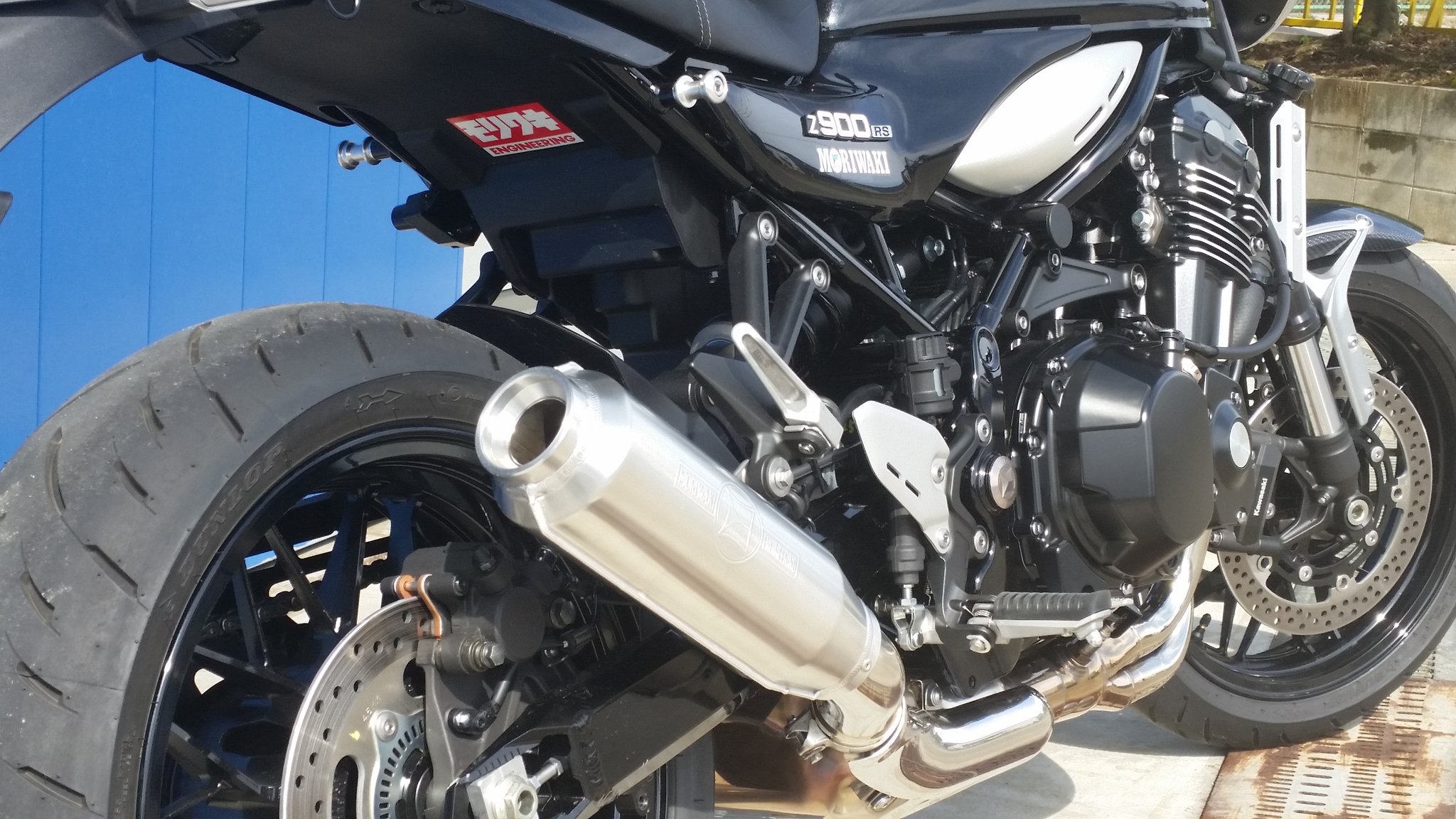 モリです‼︎ カワサキプラザMCS with Drink100 Motovlogerにモリワキブース