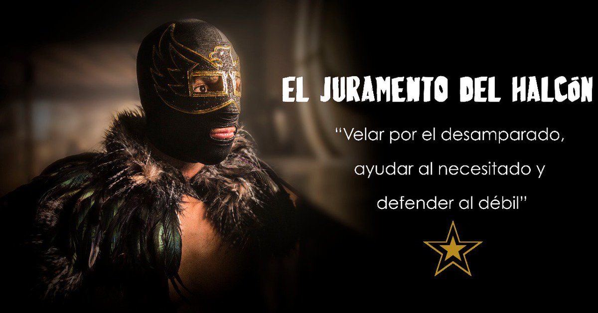 EpocaFilms's tweet photo. Conoce el juramento del Halcón. El código de El Halcón Negro, el héroe en #NiTúNiYo  ¡Próximamente en cines! https://t.co/6QllQDhu97