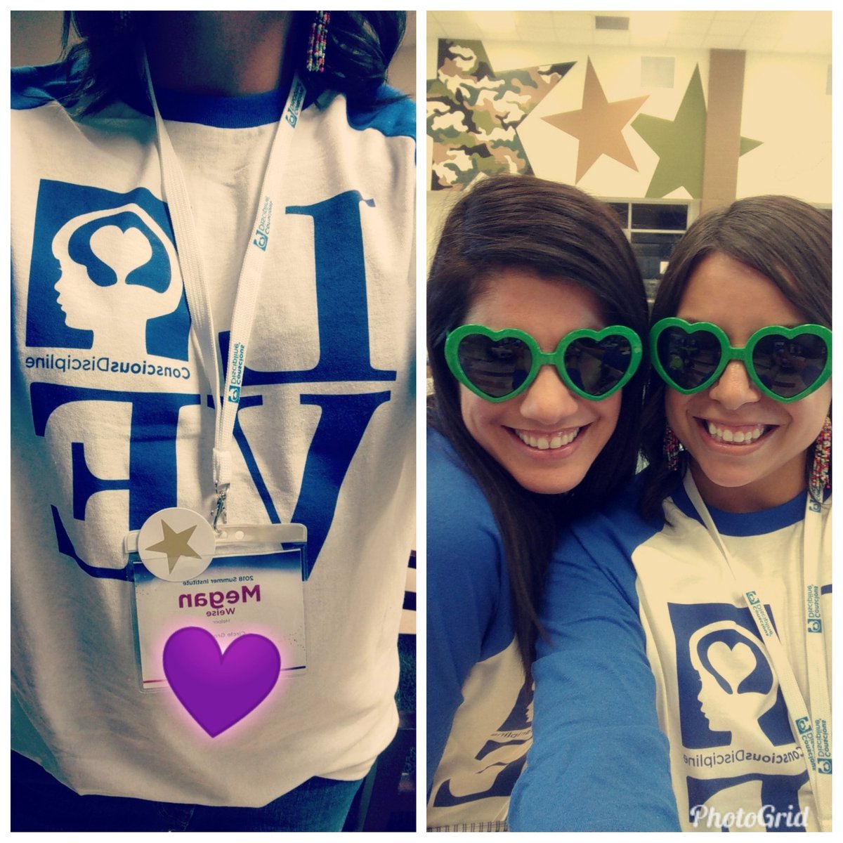 MrsWiese's tweet photo. Spreading love and positive intent with @ConsciousD #CD1A2018 https://t.co/CAoVShCRgo