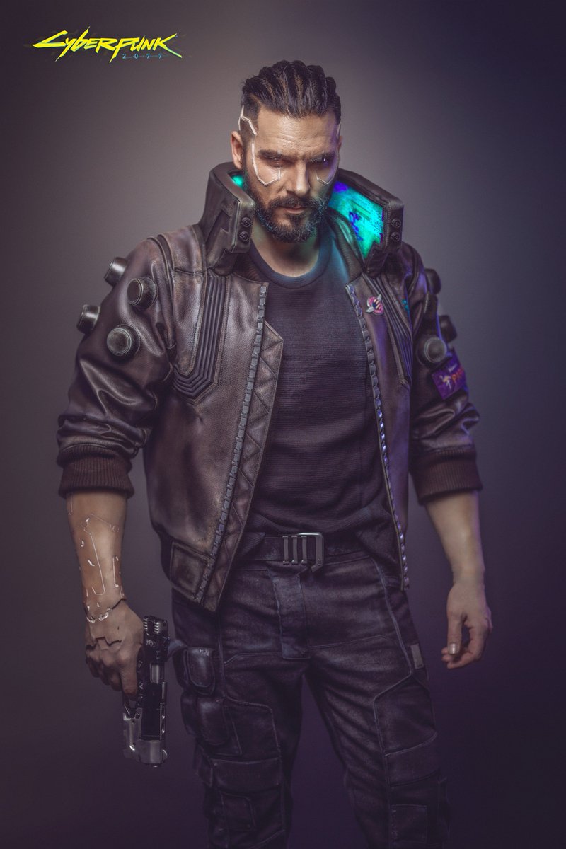 You are V, a cyberpunk. In a world of cyberenhanced street warriors, tech-savvy netrunners and corporate life-hackers, today is your first step to becoming an urban legend. #Cyberpunk2077 @maul_cosplay @maja_felicitas